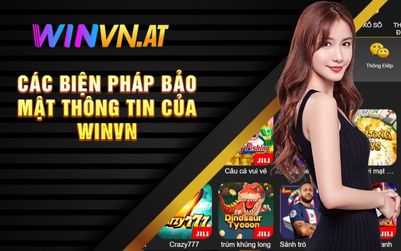 Các biện pháp bảo mật thông tin của Winvn